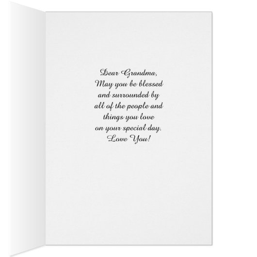 Moederdag voor oma, Calla Lilies (Binnen (Rechts))