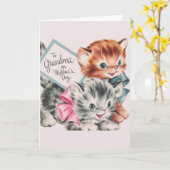  Moederdag voor oma Kaart (Gele Bloem)