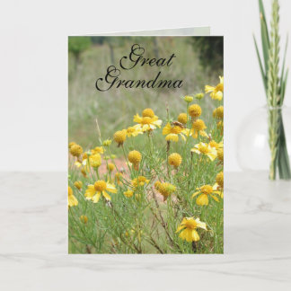 Moederdag voor overgrootmoeder Kaart door Janz