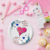 Moederdag voor papieren borden papieren bordje (Feest)