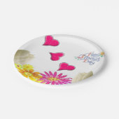 Moederdag voor papieren borden papieren bordje (Gekanteld)