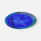 Moederdag voor papieren borden papieren bordje (Gekanteld)