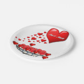 Moederdag voor papieren borden papieren bordje (Gekanteld)