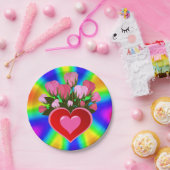 Moederdag voor papieren borden papieren bordje (Feest)