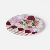 Moederdag voor papieren borden papieren bordje (Gekanteld)