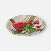 Moederdag voor papieren borden papieren bordje (Gekanteld)