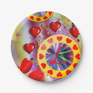 Moederdag voor papieren borden papieren bordje