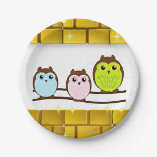 Moederdag voor papieren borden papieren bordje