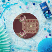 Moederdag voor papieren borden papieren bordje (Feest)