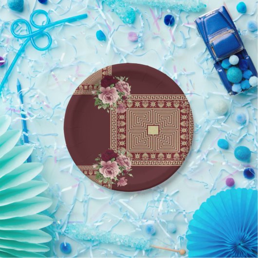 Moederdag voor papieren borden papieren bordje (Feest)