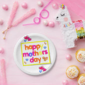 Moederdag voor papieren borden papieren bordje (Feest)