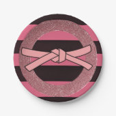 Moederdag voor papieren borden papieren bordje (Voorkant)