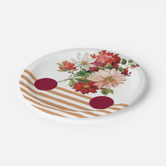 Moederdag voor papieren borden papieren bordje (Gekanteld)