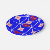 Moederdag voor papieren borden papieren bordje (Gekanteld)