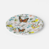 Moederdag voor papieren borden papieren bordje (Gekanteld)