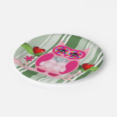 Moederdag voor papieren borden papieren bordje (Gekanteld)