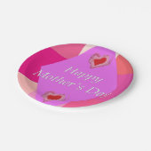 Moederdag voor papieren borden papieren bordje (Gekanteld)