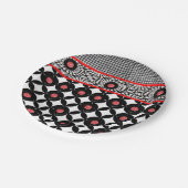 Moederdag voor papieren borden papieren bordje (Gekanteld)