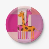 Moederdag voor papieren borden papieren bordje (Voorkant)