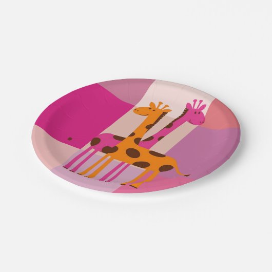 Moederdag voor papieren borden papieren bordje (Gekanteld)