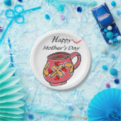 Moederdag voor papieren borden papieren bordje (Feest)