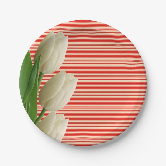 Moederdag voor papieren borden papieren bordje (Voorkant)