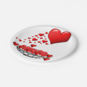 Moederdag voor papieren borden papieren bordje (Gekanteld)