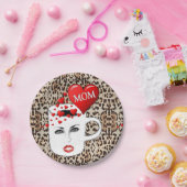 Moederdag voor papieren borden papieren bordje (Feest)