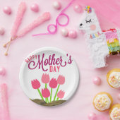 Moederdag voor papieren borden papieren bordje (Feest)