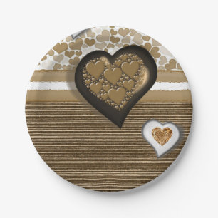 Moederdag voor papieren borden papieren bordje