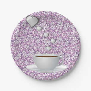 Moederdag voor papieren borden papieren bordje