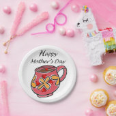 Moederdag voor papieren borden papieren bordje (Feest)