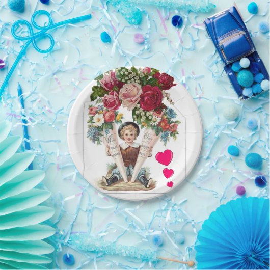 Moederdag voor papieren borden papieren bordje (Feest)