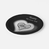 Moederdag voor papieren borden papieren bordje (Gekanteld)