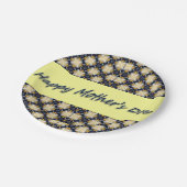 Moederdag voor papieren borden papieren bordje (Gekanteld)