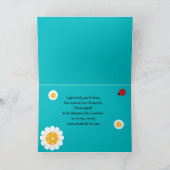 Moederdag voor Pickleball Mom, turquoise Kaart (Binnen)