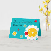 Moederdag voor Pickleball Mom, turquoise Kaart (Gele Bloem)