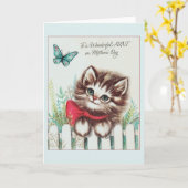  Moederdag voor tante Kaart (Gele Bloem)