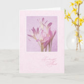 Moederdag voor tante kaart (Gele Bloem)