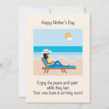 Moederdag voor toekomstige moeders - Zwarte vrouw