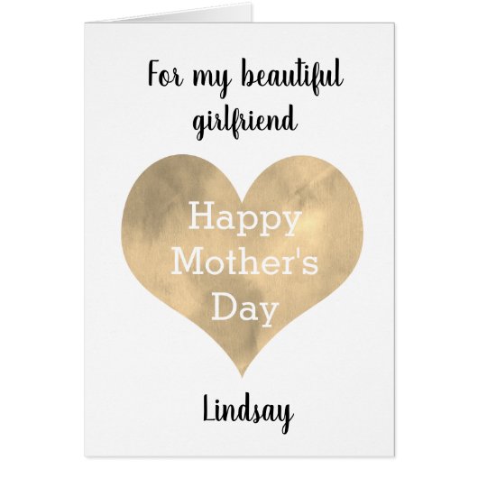 Moederdag voor Vriendin (Voorkant)