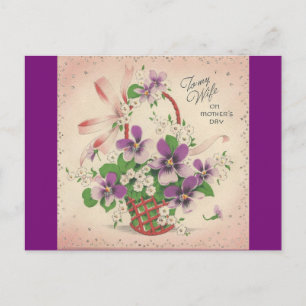  Moederdag voor vrouw Briefkaart