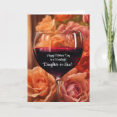 Moederdag voor Wonderful Daughter in Law Kaart (Voorkant)