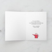 Moederdag voor zuster Daisies and Watering Can Kaart (Binnen)