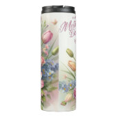 Moederdag: Voorjaarsbloemenboeket Thermosbeker (Achterkant)