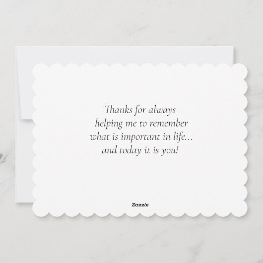 Moederdag Vrachtwagen vol Bloemen Feestdagenkaart (Achterkant)