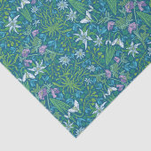 Moederdag Vroege lentbloemen Daffodil Crocus Tissuepapier (Detail)