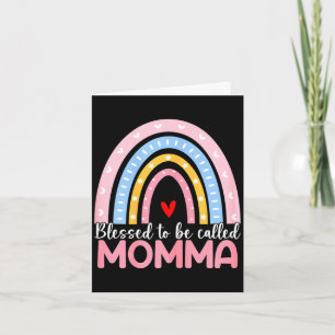 Moederdag vrouwen gezegend om mama genoemd te word kaart