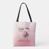 Moederdag Vrouwen met een kind Tote Bag (Achterkant)