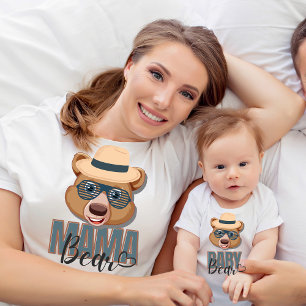 Moederdag Vrouwen nieuwe moeder en baby matching T-shirt